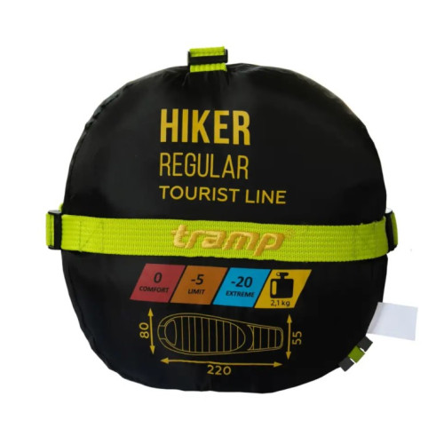 Спальный мешок Tramp Hiker Regular кокон правый TRS-051-R