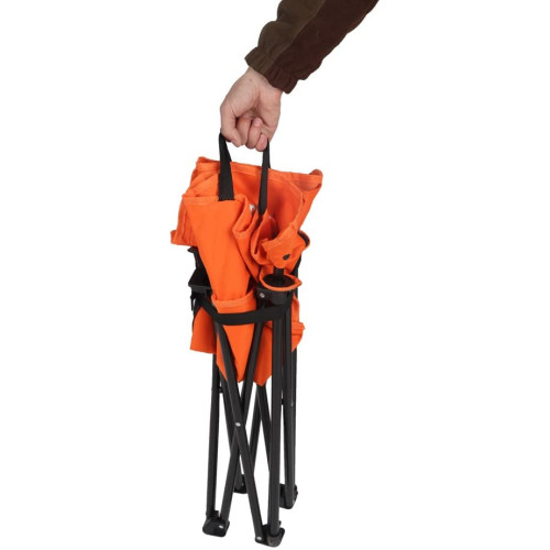 Шезлонг KingCamp Steel Folding Chair (KC3975) Orange