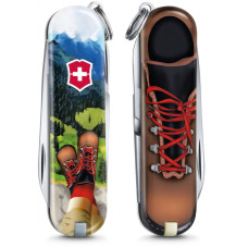 Складной нож Victorinox CLASSIC LE "I Love Hiking" 58мм/1сл/7функ/цветн/чехол /ножн