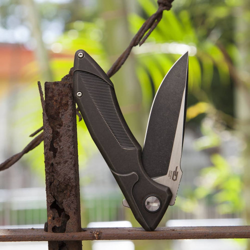 Нiж складний Bestech Knife STAR FIGHTER Black Bronze BT1709D