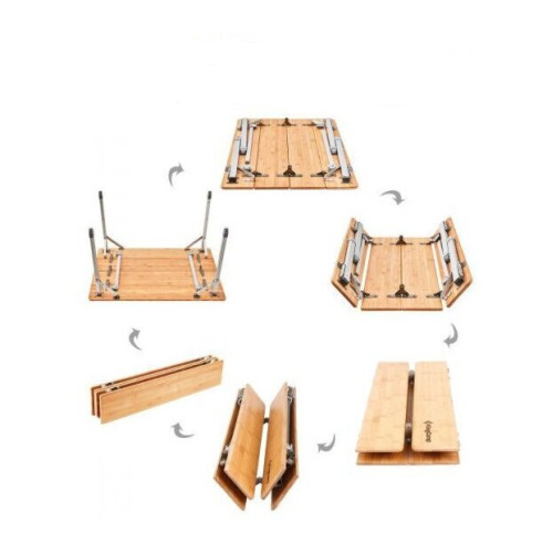 Складаний стіл KingCamp BAMBOO 6550 (KC2018) YELLOW