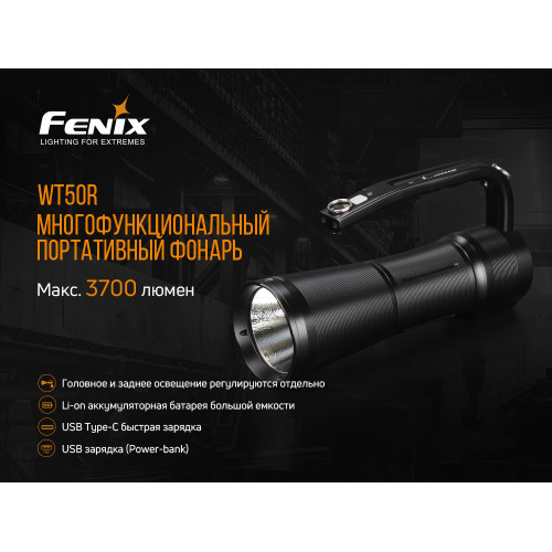 Ліхтар ручний Fenix WT50R