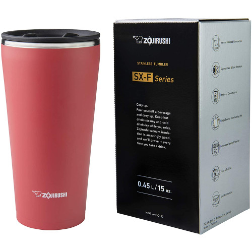 Термостакан ZOJIRUSHI SX-FSE45PV с ситечком 0.45 л ц:красный