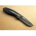 Нож KAI Kershaw Black Blur (Sandvik 14C28N, черное покрытие, подпружинен)