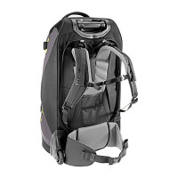Сумка-рюкзак на колесах Deuter Helion, 80 л, black-moss