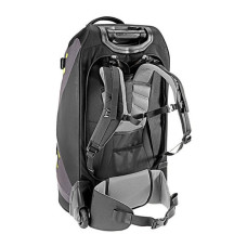 Сумка-рюкзак на колесах Deuter Helion, 80 л, black-moss