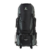 Рюкзак Deuter Aircontact, 55 + 10 л, black-titan Рюкзак Deuter Aircontact, 55 + 10 л, black-titan