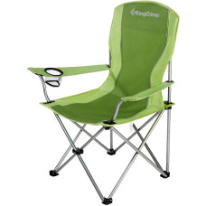 Шезлонг KingCamp Arms Chairin Steel (KC3818) Green