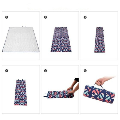 Пікніковий килимок KingCamp ARIEL PICNIC BLANKET XXXL (KP2005) ROSERED