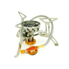 Пальник зі шлангом, п&#039;єзопідпалом і вітрозахистом Tramp TRG-047