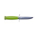 Ніж Morakniv Scout 39 Safe Green Нержавіюча сталь дерев'яна рукоять салатовий колір