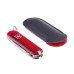 Ніж Victorinox СLASSIC SD напівпрозорий червоний 0.6223.T