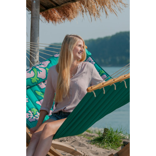 Гамак двомісний з рейками La Siesta Hawaii HQR11-47 palm