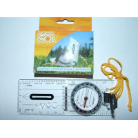 Компас планшетный Sol с визиром Компас планшетный Sol с визиром