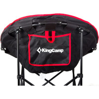 Шезлонг KingCamp Moon Leisure Chair (KC3816) Black / Red Шезлонг KingCamp Moon Leisure Chair (KC3816) Black / Red