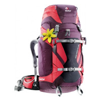 Рюкзак Deuter Rise Tour SL, 40+ л, aubergine-fire