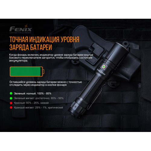 Ліхтар ручний лазерний Fenix TK30 Laser