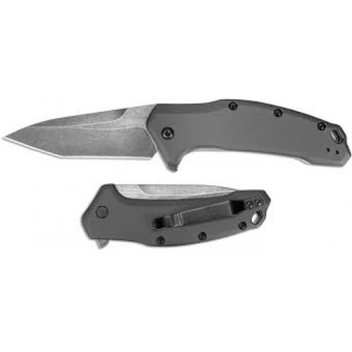 Ніж Kershaw Link Tanto Gray Aluminium Blackwash (1776TGRYBW)