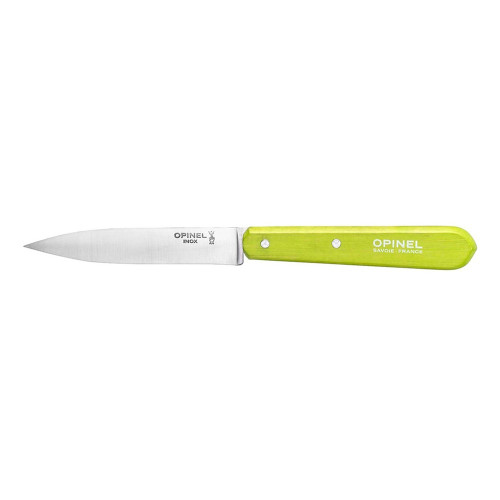 Ніж кухонний Opinel №112 Paring салатовий (001915)