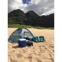 Шезлонг KingCamp Beach chair (KC3841) Cyan