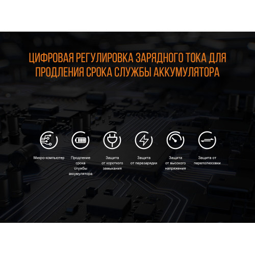 Зарядний пристрій Fenix ARE-X11set + акумулятором Fenix 3500 mAh