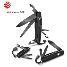 Складной нож Victorinox RANGERGRIP 55 Onyx Black 130мм/3сл/12функ/черн /lock/штоп/пила