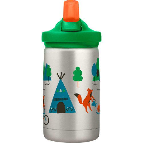 Термофляга для води CamelBak Eddy+ Kids SST Vacuum Insulated 12oz, Camping Foxes (0,35 л)