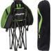 Шезлонг KingCamp Moon Leisure Chair (KC3816) Black / Green
