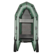 Лодка Bark ВТ-270DK двухместная моторная,  передвижные сиденья, слань-книжка