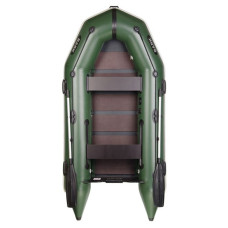 Лодка Bark ВТ-290K двухместная моторная, 1 передвижное и 1 фикс.сиденье, слань-книжка