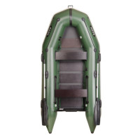 Лодка Bark ВТ-310K трехместная моторная, 1 передвижное и 1 фикс.сиденье, слань-книжка