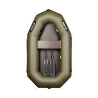 Лодка Bark В-190K одноместная, гребная, фикс.сиденье, слань-книжка Лодка Bark В-190K одноместная, гребная, фикс.сиденье, слань-книжка