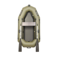 Лодка Bark В-220DK одноместная, гребная, передвижное сиденье, слань-книжка Лодка Bark В-220DK одноместная, гребная, передвижное сиденье, слань-книжка