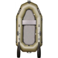 Лодка Bark В-220K одноместная, гребная, фикс.сиденье, слань-книжка