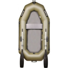 Лодка Bark В-220K одноместная, гребная, фикс.сиденье, слань-книжка