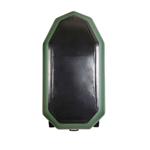 Лодка Bark В-250D двухместная, гребная, передвижные сиденья, реечный настил