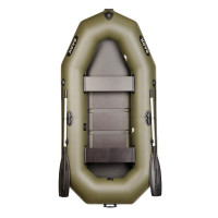 Лодка Bark В-260 двухместная, гребная, фикс.сиденья, реечный настил Лодка Bark В-260 двухместная, гребная, фикс.сиденья, реечный настил