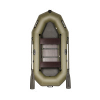 Лодка Bark В-260DK двухместная, гребная, передвижные сиденья, слань-книжка Лодка Bark В-260DK двухместная, гребная, передвижные сиденья, слань-книжка