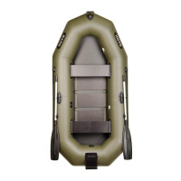 Лодка Bark B-260NK двухместная, гребная, фикс.сиденья, навесной транец, слань-книжка Лодка Bark B-260NK двухместная, гребная, фикс.сиденья, навесной транец, слань-книжка