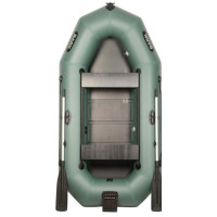 Лодка Bark В-270ND двухместная, гребная, передвижные сиденья, реечный настил, навесной транец Лодка Bark В-270ND двухместная, гребная, передвижные сиденья, реечный настил, навесной транец