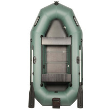 Лодка Bark В-270NDK  двухместная, гребная, передвижные сиденья, навесной транец, слань-книжка