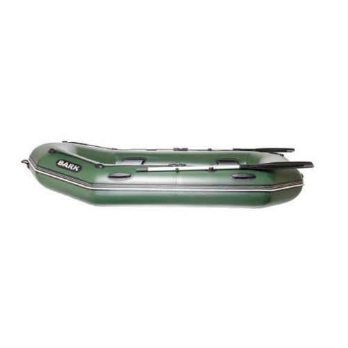 Лодка Bark B-270P двухместная, гребная,  привальный брус, 4 ручки, фикс.сиденья, реечный настил