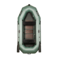 Лодка Bark В-300D трехместная гребная, передвижные сиденья, реечный настил Лодка Bark В-300D трехместная гребная, передвижные сиденья, реечный настил