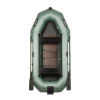 Лодка Bark В-300ND трехместная гребная, передвижные сиденья, реечный настил, навесной транец Лодка Bark В-300ND трехместная гребная, передвижные сиденья, реечный настил, навесной транец