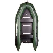 Лодка Bark BT-330S четырехместная моторная, килевая со сплошным разборным настилом, 1 передвижное и 1 фикс.сиденье