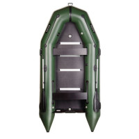 Лодка Bark BT-360S четырехместная моторная, килевая со сплошным разборным настилом, передвижные сиденья