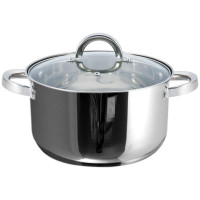 GT-1100-24 КАСТРУЛЯ GUSTO SOLO (з штамп.ручками), 24см, 6,1 л