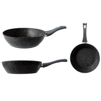 GT-2105-26 СКОВОРІДКА ГЛИБОКА GUSTO, покр.Marble, 260x70 мм GT-2105-26 СКОВОРІДКА ГЛИБОКА GUSTO, покр.Marble, 260x70 мм