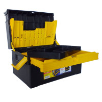 1-1601 Ящик для інструментів Розкладний з органайзером 16" СТАЛЬ