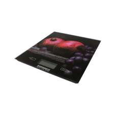 ВЕСЫ (ДЛЯ КУХНИ) - KES-1PGA (гранат, прямоуг.,макс-5кг) NEW (GRUNHELM)